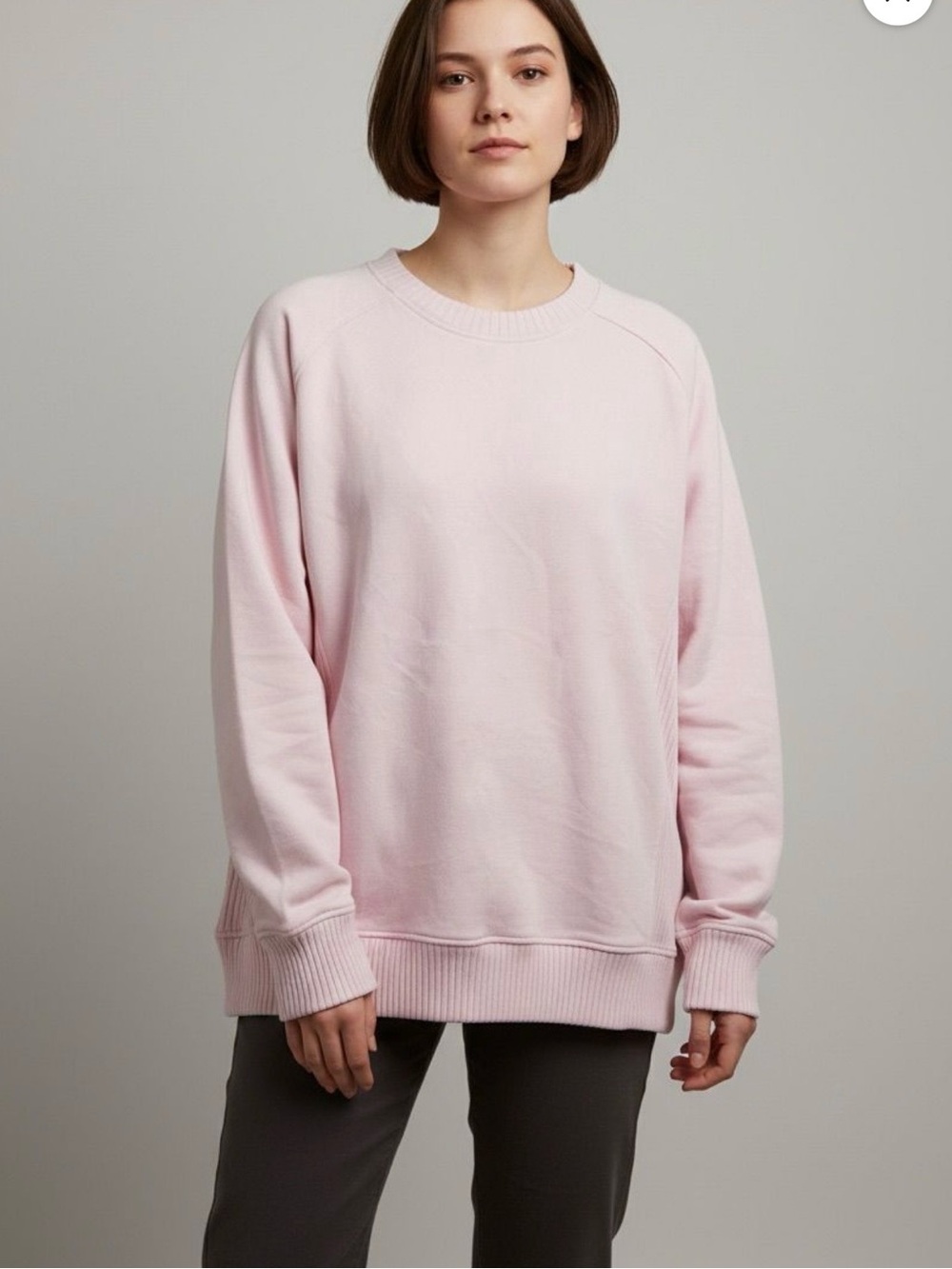 aerie Light Pink Crewneck Sweatshirt
